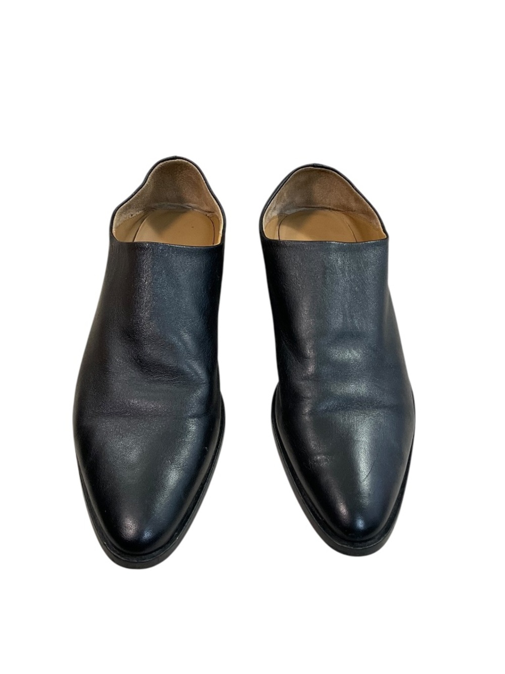 Everlane Modern Babo Black Leather Slip-On Loafers Shoes Size 8 Made in Italy - Picture 5 of 11